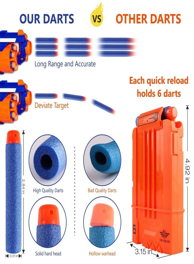 PATPAT® Tactical Vest Kit for Youth, Blaster Gear for Boys Girls, Blasters Set for 6 Years Boys Birthday Christmas Gifts -Orange - Image 4